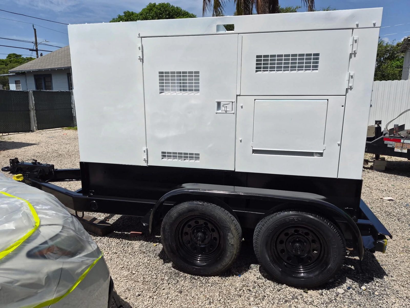 GenTech towable generator available for rental